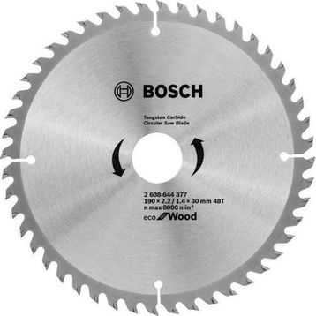 Bosch 190 x 30 mm 48 Diş Ecow Daire Testere Bıçağı