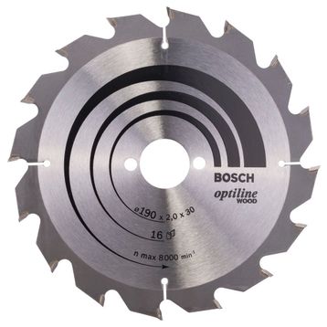 Bosch 190 x 30 mm Daire Testere Bıçağı