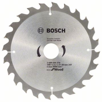 Bosch 190x30 mm 24 Diş Daire Testere Bıçağı