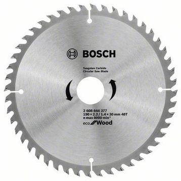 Bosch 190x30 mm 48 Diş Daire Testere Bıçağı