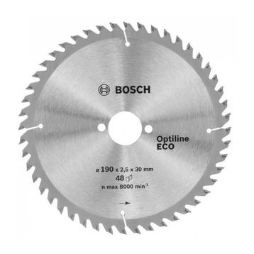 Bosch 190x30 mm 48 Diş Daire Testere Bıçağı