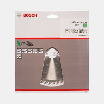 Bosch 190x30 mm 48 Diş Daire Testere Bıçağı
