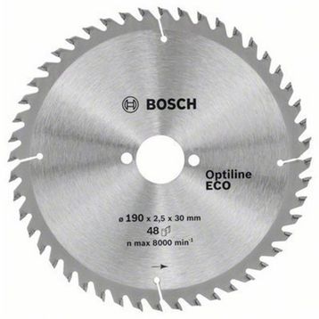 Bosch 190x30 mm 48 Diş Daire Testere Bıçağı