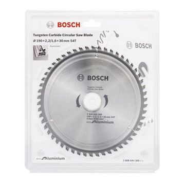 Bosch 190x30 mm 54 Diş Optiline Eco Aluminyum Daire Testere Bıçağı
