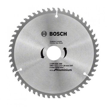 Bosch 190x30/54t 2.608.644.389 Elmas Alüminyum Testere