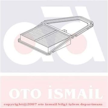 Bosch 1987429176 Civic VII 1.4 1.6 1.7 IE VTEC 2.0 Type R Hava Filtresi
