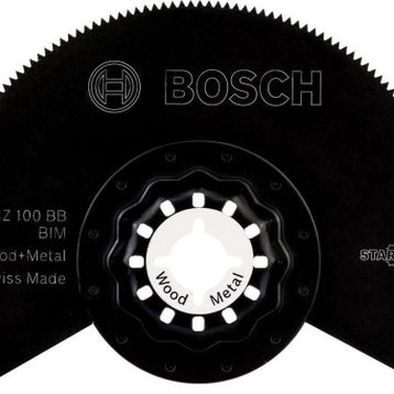 Bosch 1'li Starlock Acz 100 Bb Bım Bombeli Ahşap ve Metal İçin Segman Testere Bıçağı