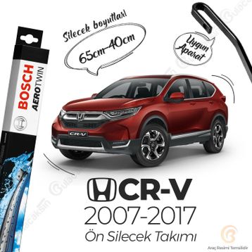 Bosch 2013-2017 Honda CR-V Muz Silecek Takımı