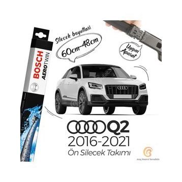 Bosch 2016-2021 Audi Q2 Muz Silecek Takımı