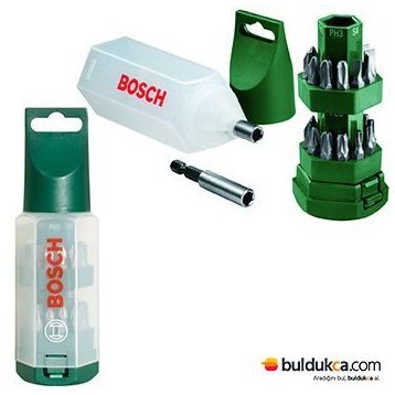 Bosch 25 Parça Vidalama Seti