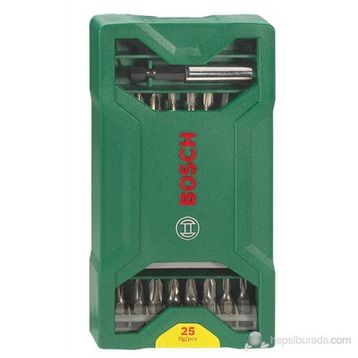 Bosch 25 Parça X-Line Vidalama Seti
