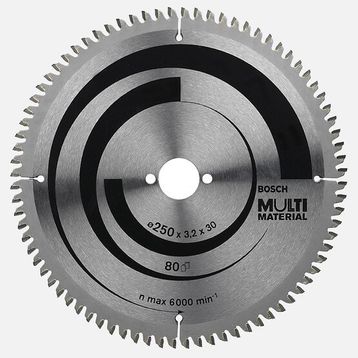 Bosch 250x30 mm 80D Daire Testere Bıçağı