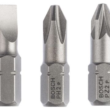 Bosch 2607001766 PH2/PZ2/SL1,0 25 mm 3'lü ExtraHard Bits Uç