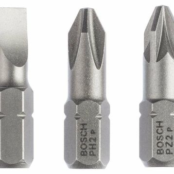 Bosch 2607001766 PH2/PZ2/SL1,0 25 mm 3'lü ExtraHard Bits Uç