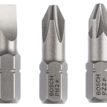 Bosch 2607001766 PH2/PZ2/SL1,0 25 mm 3'lü ExtraHard Bits Uç