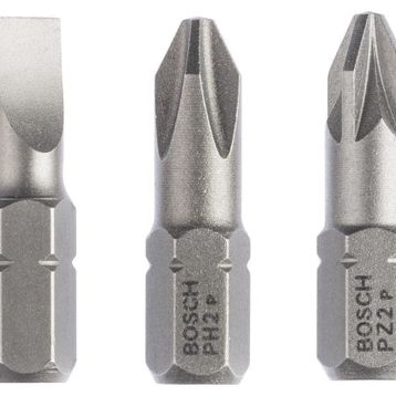 Bosch 2607001766 PH2/PZ2/SL1,0 25 mm 3'lü ExtraHard Bits Uç