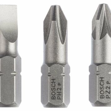 Bosch 2607001766 PH2/PZ2/SL1,0 25 mm 3'lü ExtraHard Bits Uç