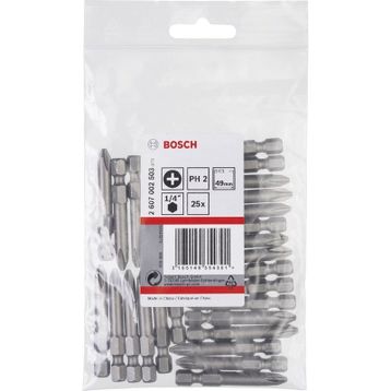 Bosch 2607002503 Ph2 49 mm 25'li Bits Uç