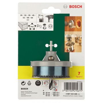 BOSCH 2607019449 7 Parça Delik Açma Testeresi Seti