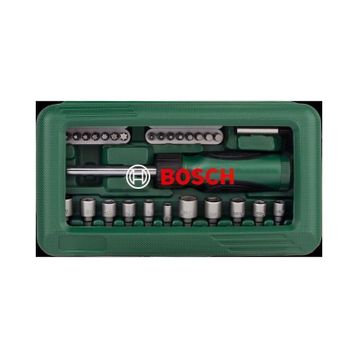 Bosch 2607019504 46 Parça Cırcırlı Tornavida Seti