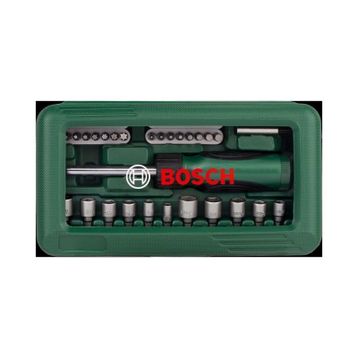 Bosch 2607019504 46 Parça Cırcırlı Tornavida Seti