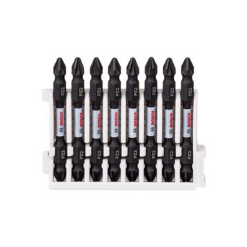 Bosch 2608522338 Impact PZ2 65 mm Çift Taraflı 8'li Bits Uç Seti