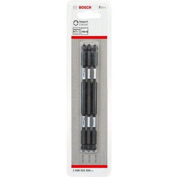 Bosch 2608522359 Impact PZ2 150 mm Çift Taraflı 3'lü Bits Uç