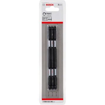 Bosch 2608522361 Impact T25 150 mm Çift Taraflı 3'lü Bits Uç