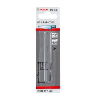 Bosch 2608577153 HSS PointeQ 1 mm 2'li Metal Matkap Ucu