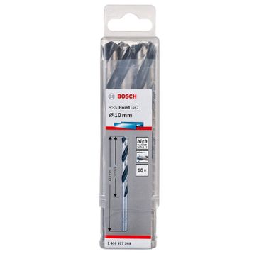 Bosch 2608577268 HSS PointeQ 10 mm 10'lu Metal Matkap Ucu