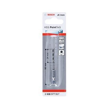 Bosch 2608577517 Pointeq 2 mm 1/4 Adap. Metal Matkap Ucu