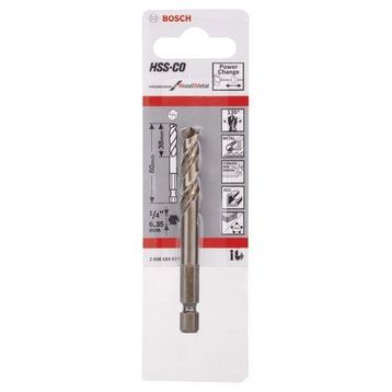 Bosch 2608584677 HSS-CO 1/4 Hex Şaft Merkezleme Ucu