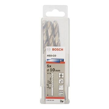 Bosch 2608585898 HSS-C0 10 mm 5'li Kobaltlı Matkap Ucu