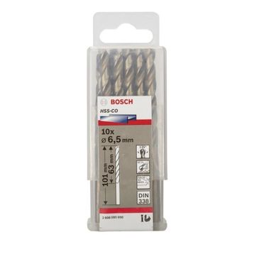 Bosch 2608585898 HSS-C0 10 mm 5'li Kobaltlı Matkap Ucu