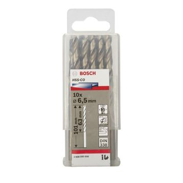 Bosch 2608585898 HSS-C0 10 mm 5'li Kobaltlı Matkap Ucu