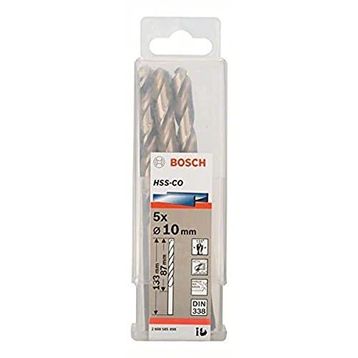 Bosch 2608585898 HSS-C0 10 mm 5'li Kobaltlı Matkap Ucu