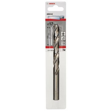 Bosch 2608585940 HSS-G 12 mm 1'li Taşlanmış Metal Matkap Ucu