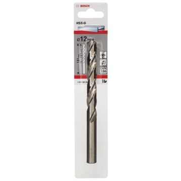 Bosch 2608585940 HSS-G 12 mm 1'li Taşlanmış Metal Matkap Ucu