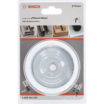Bosch 2608594229 Metal ve Ahşap 70 mm Hss Bi-Metal %8 Kobaltlı Delik Testeresi