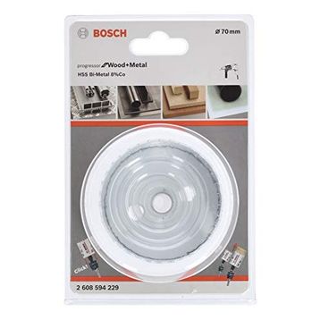 Bosch 2608594229 Metal ve Ahşap 70 mm Hss Bi-Metal %8 Kobaltlı Delik Testeresi