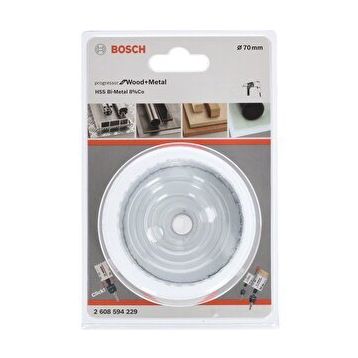 Bosch 2608594229 Metal ve Ahşap 70 mm Hss Bi-Metal %8 Kobaltlı Delik Testeresi