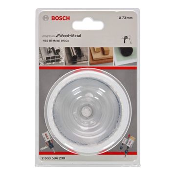 Bosch 2608594230 Metal ve Ahşap 73 mm Hss Bi-Metal %8 Kobaltlı Delik Testeresi
