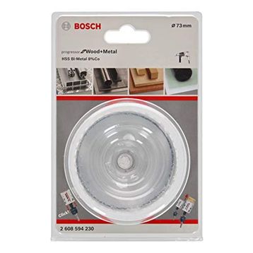 Bosch 2608594230 Metal ve Ahşap 73 mm Hss Bi-Metal %8 Kobaltlı Delik Testeresi