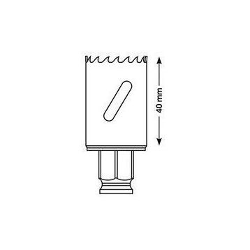 Bosch 2608594236 Metal ve Ahşap 92 mm Hss Bi-Metal %8 Kobaltlı Delik Testeresi