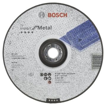 Bosch 2608600228 230x6.0 mm Metal Kesici Disk