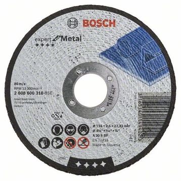 Bosch 2608600318 115x2.5 mm Düz Metal Kesici Disk