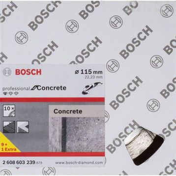 Bosch 2608603239 9+1 115 mm Beton Taşlama Tabanı