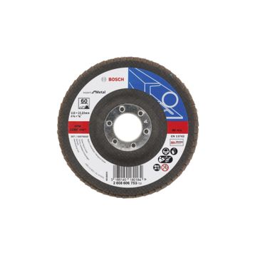Bosch 2608606753 115 mm 60 K Metal Kesici Flap Disk
