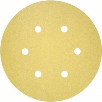Bosch 2608621727 C450 150 mm 6 Delikli 180 Kum 50'li Zımpara Kağıdı