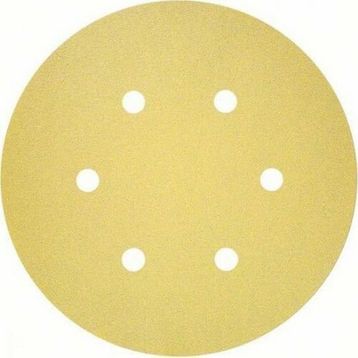 Bosch 2608621729 C450 150 mm 6 Delikli 320 Kum 50'li Zımpara Kağıdı